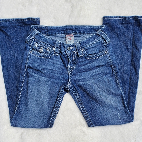 True Religion Boot Cut Jeans sz 25 - Picture 2 of 6